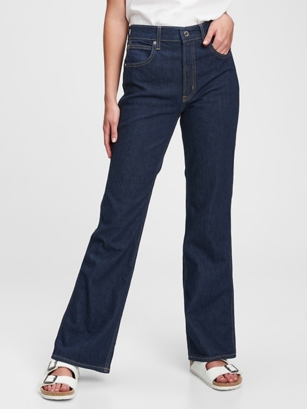 GAP High Rise Vintage Flare Jean